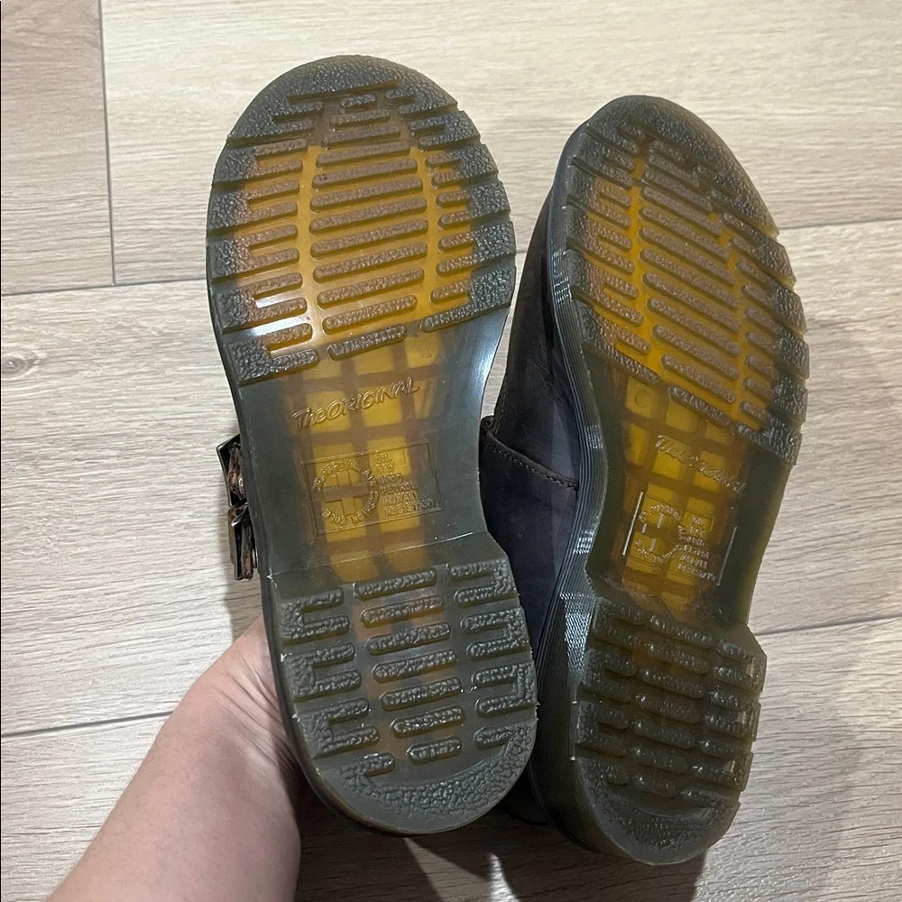 Dr. Martens Dark Brown Mary Jane Shoes Size 7 - Picture 6 of 7